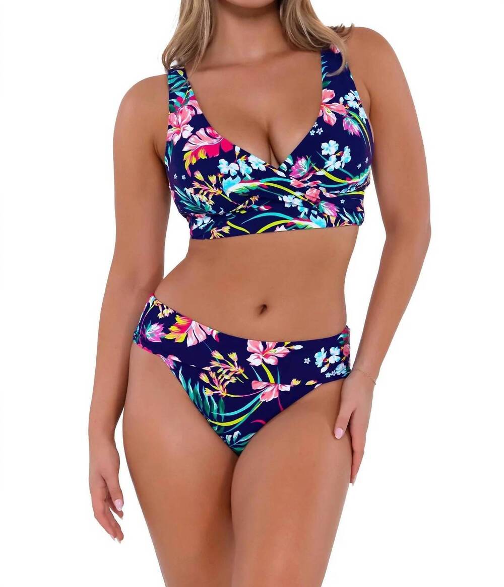 NEW SUNSETS INC. elsie bralette in island getaway